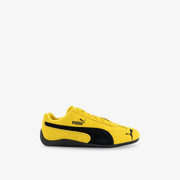 

Кроссовки Puma Speedcat Og с логотипом замшевые, желтый / черный