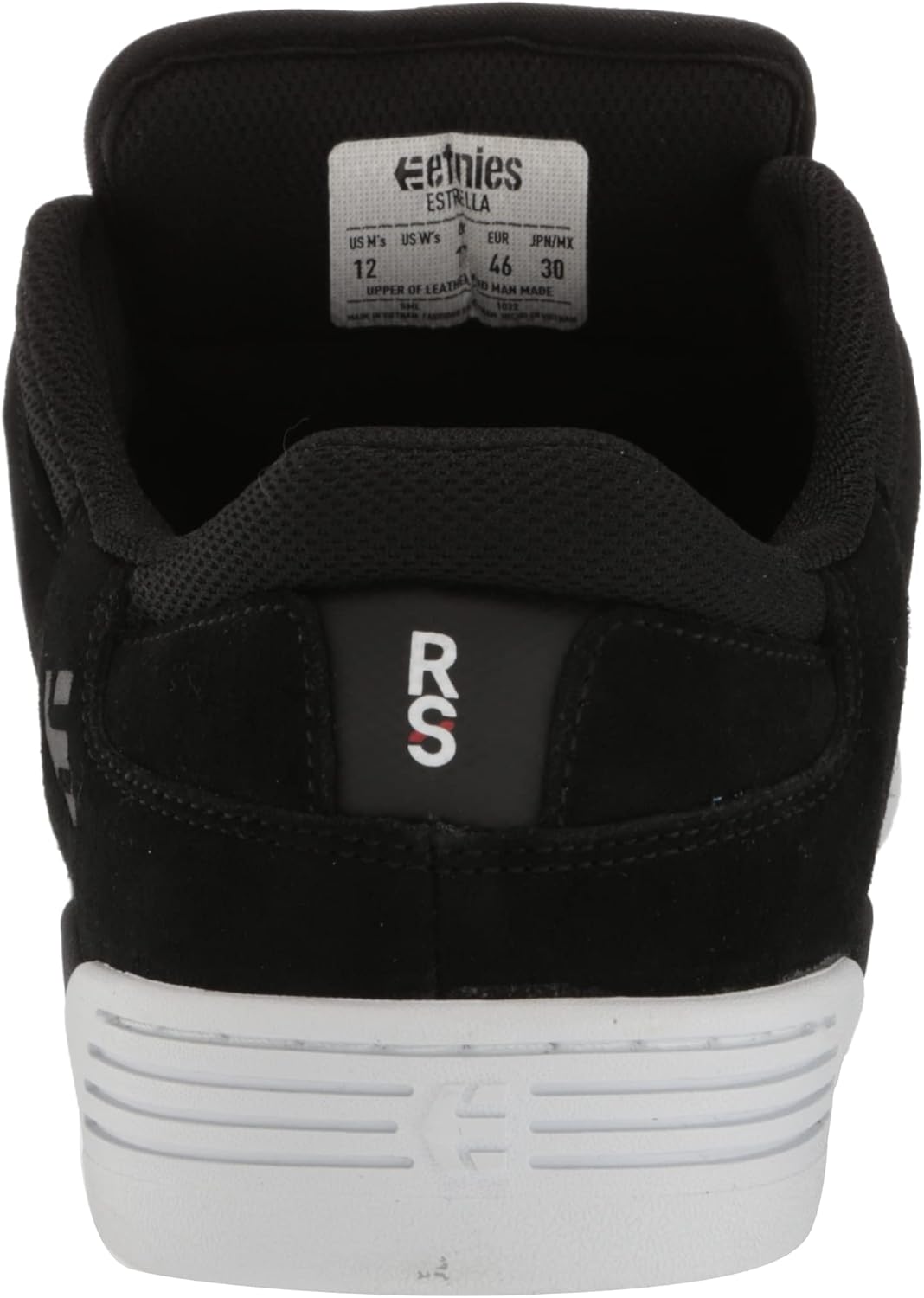 Мужские скейтбордистские кроссовки Etnies Estralla Ryan Sheckler Pro, белый/черный — фото 3