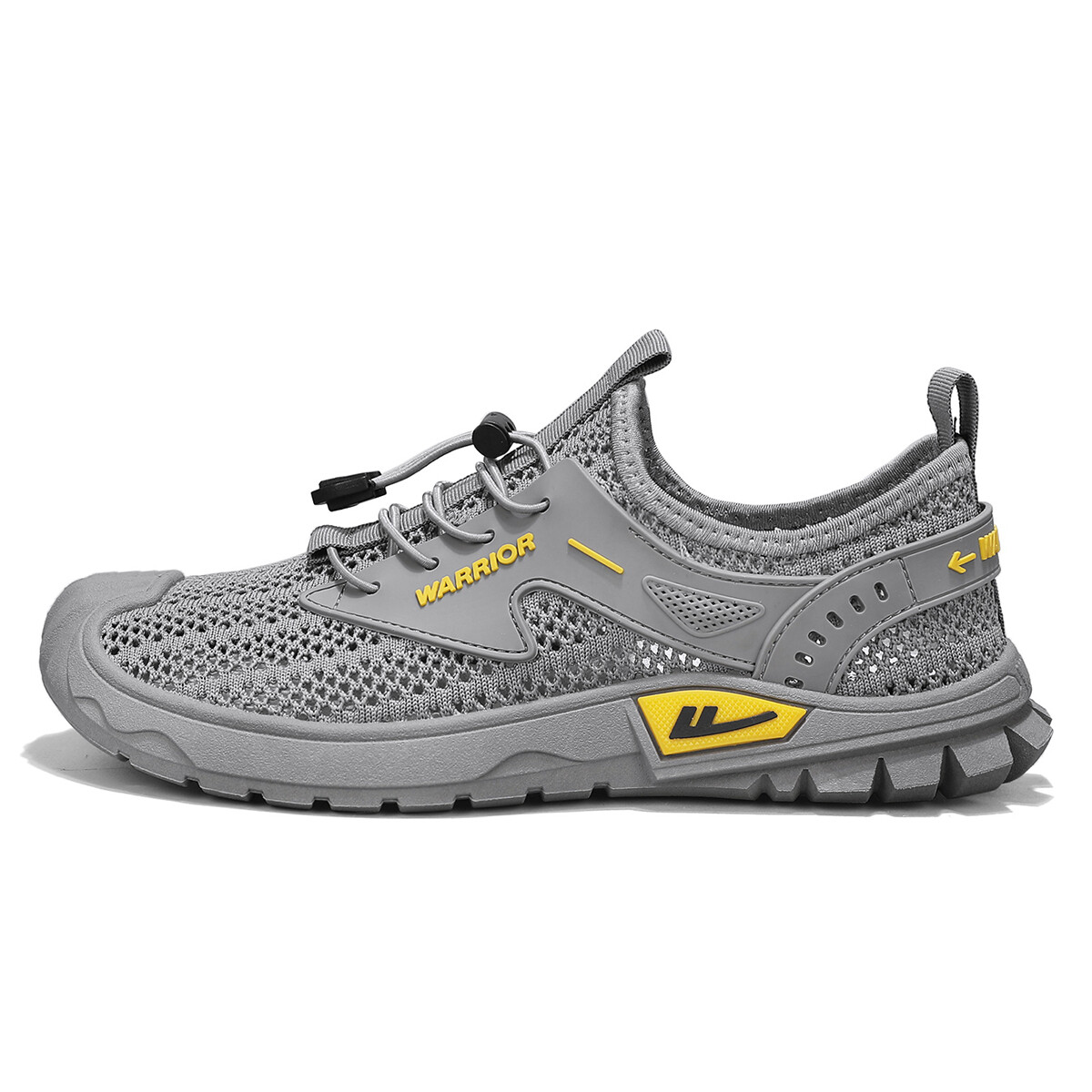 

Обувь для активного отдыха на открытом воздухе, мужская, низкая, серая Warrior