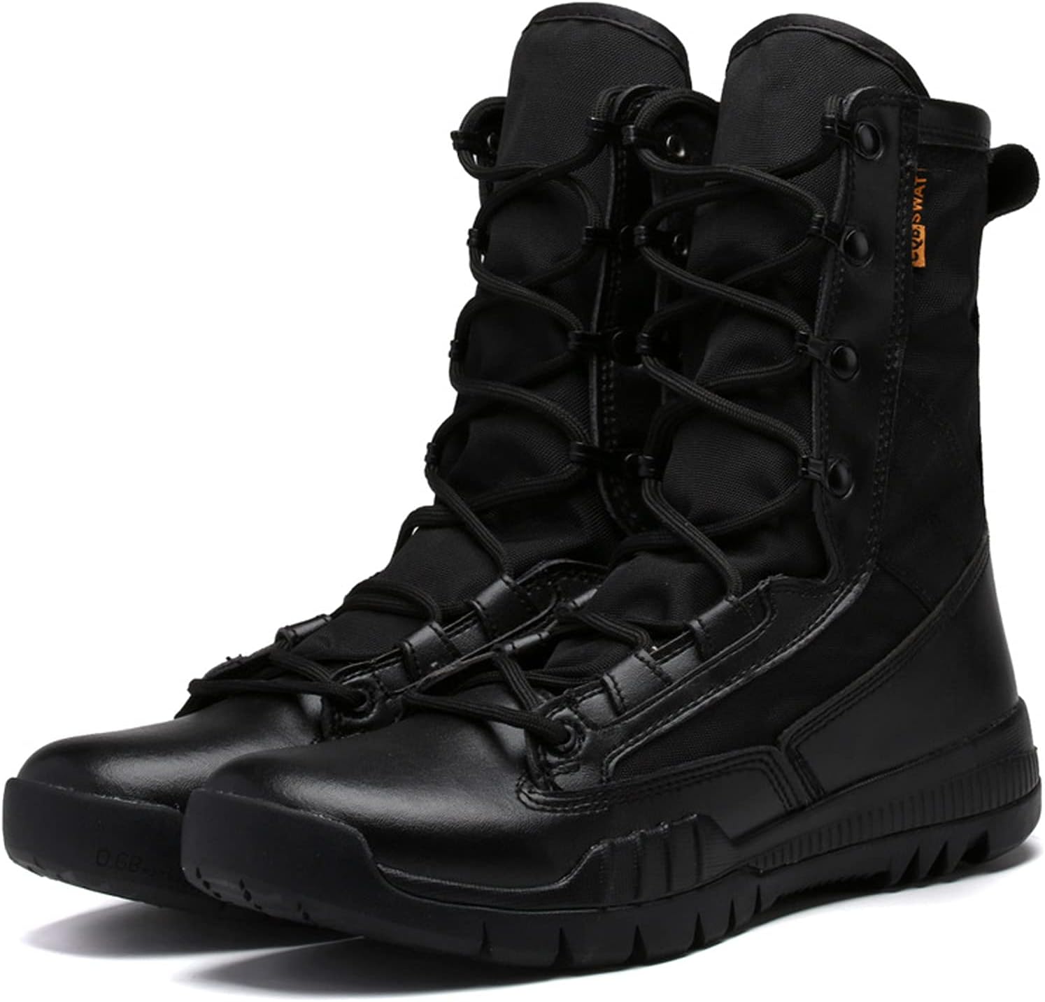 

Мужские походные ботинки высокой посадки Легкие треккинговые ботинки для пешего туризма, кемпинга, велопоездок Противоскользящие ботинки с высоким голенищем - Коричневые Hongrenamz