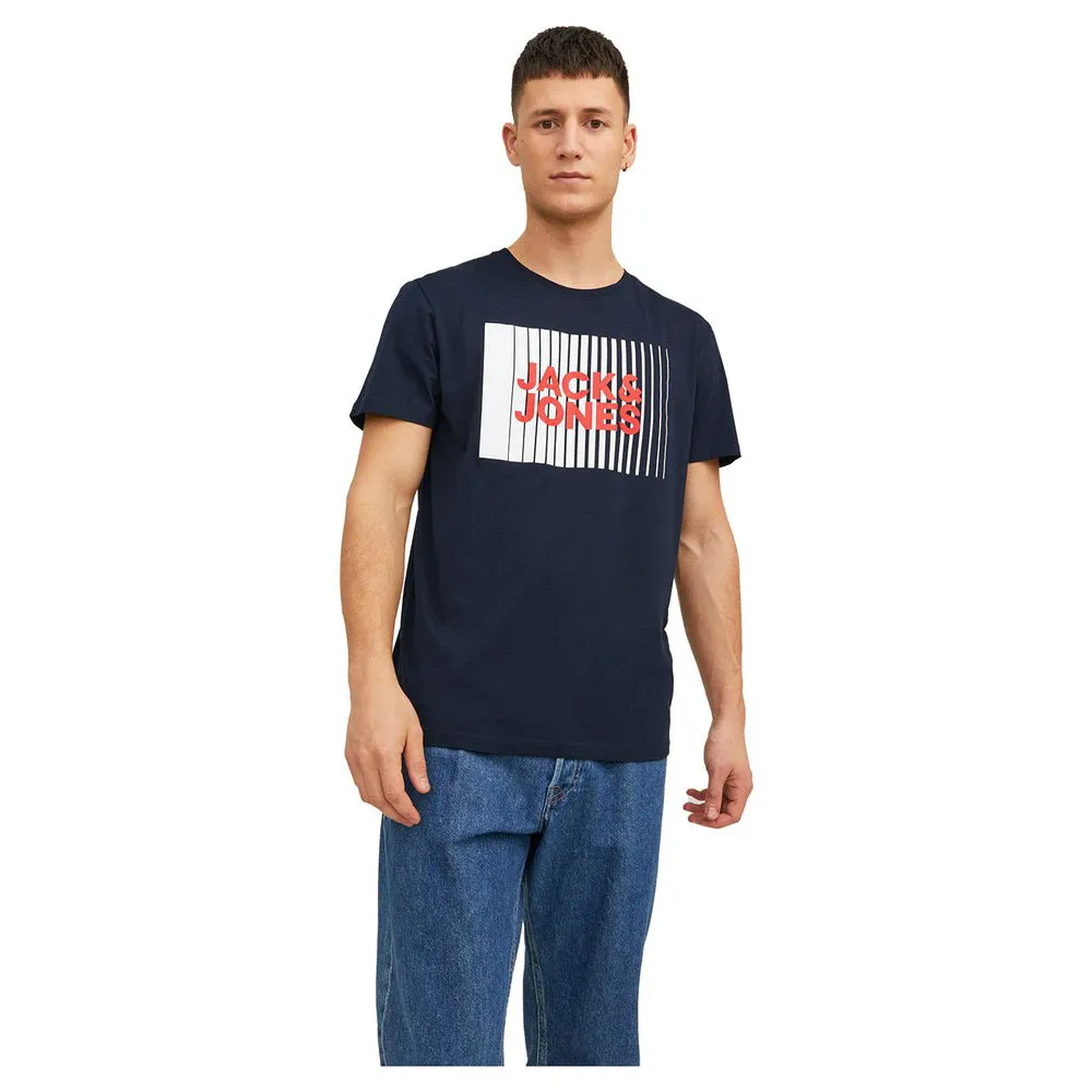 

Футболка с коротким рукавом Jack & Jones Corp Logo, синий