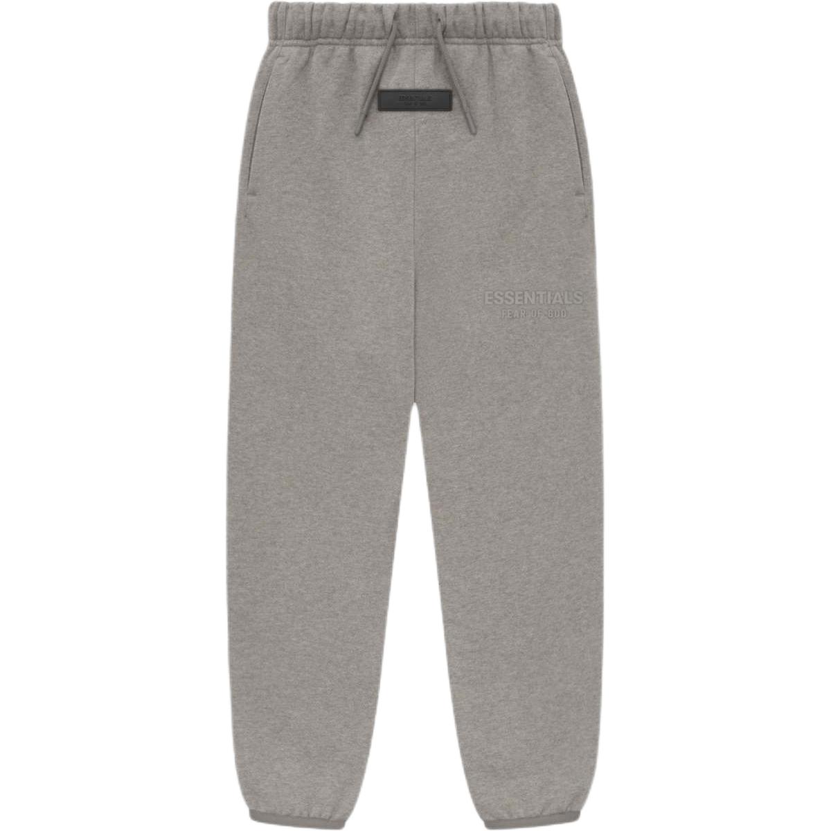 

Fear Of God Essentials Детские вязаные спортивные штаны SS24 KIDS ESSENTIALS SWEATPANTS Heather Gray
