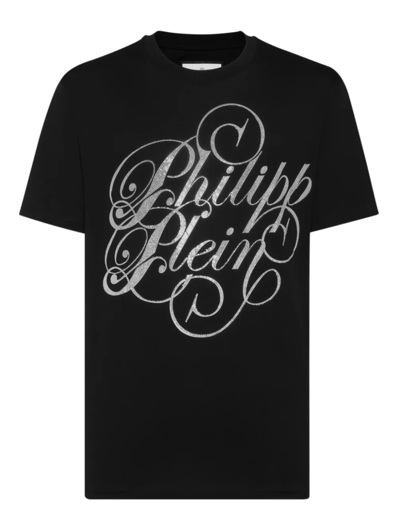 

Футболка с курсивом Philipp Plein, черный