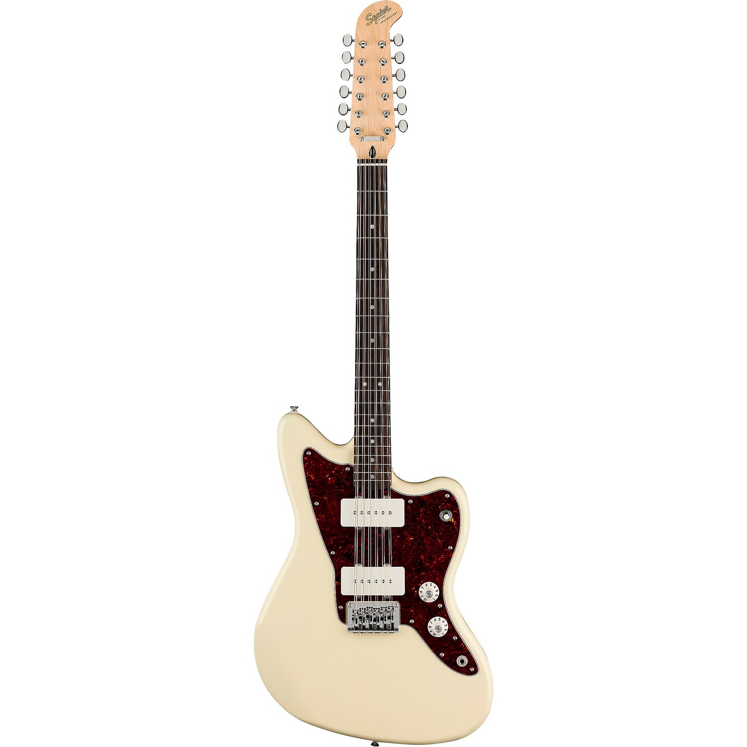 

Squier Paranormal Jazzmaster XII Laurel Fingerboard 12-струнная электрогитара Olympic White