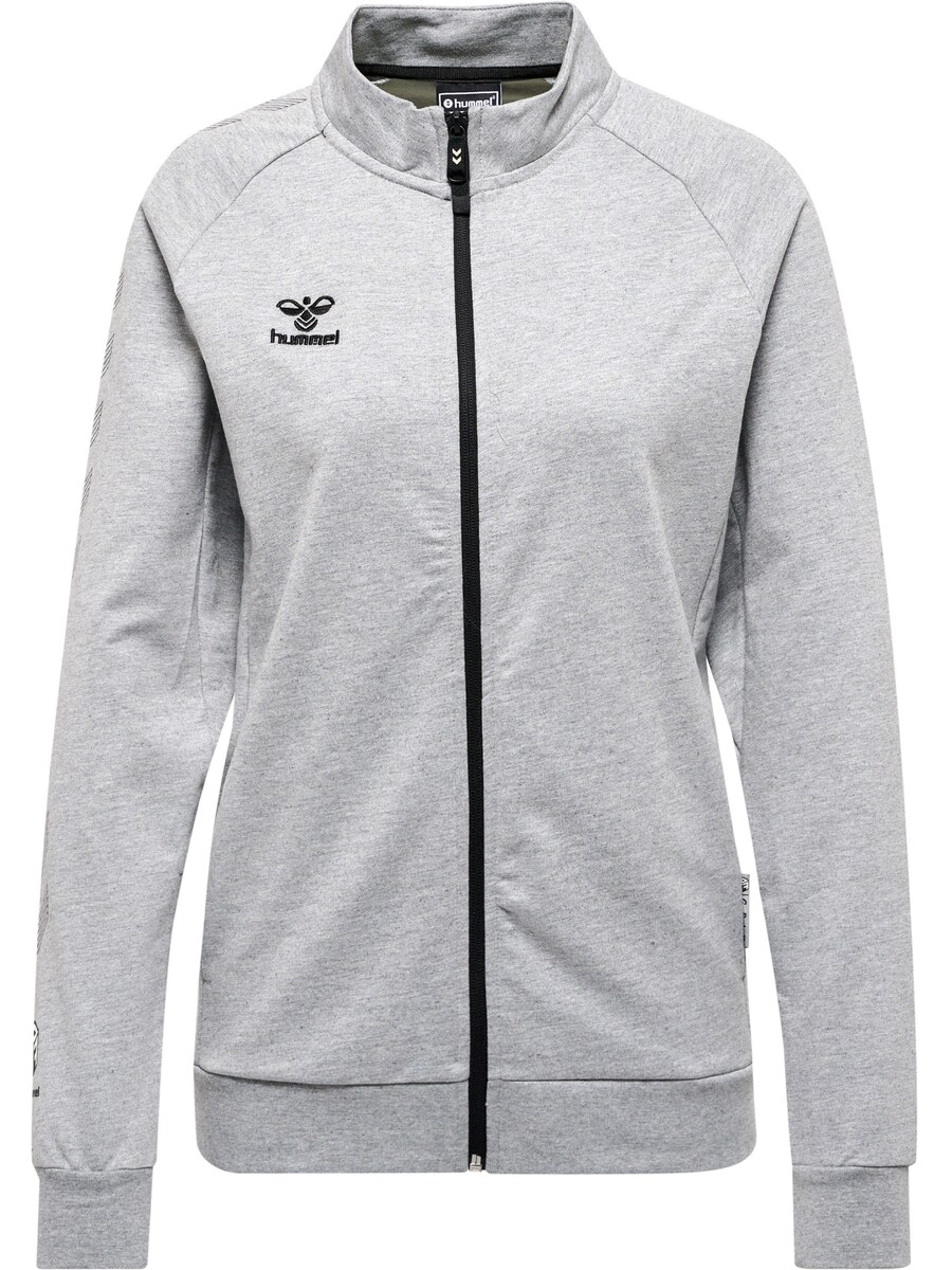 

Свитер с капюшоном на молнии Hummel Athletic Zip-Up Hoodie Move, пятнистый серый