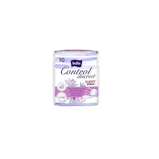 

Урологические прокладки женские Bella Control Discreet Super 18х37см