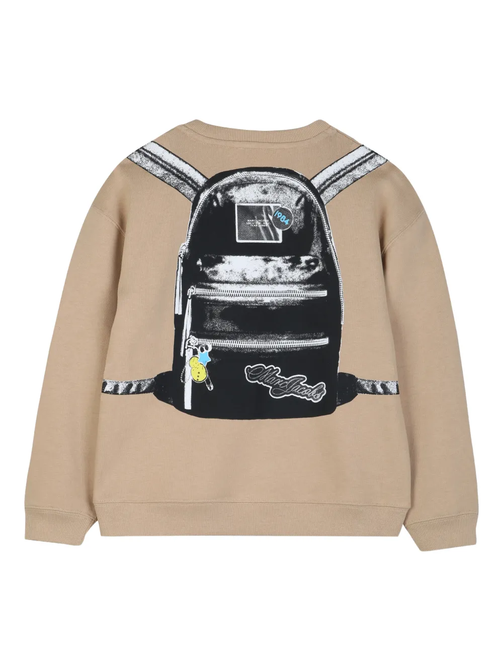 Толстовка с эффектом тромплей Marc Jacobs Kids, нейтральный — фото 2