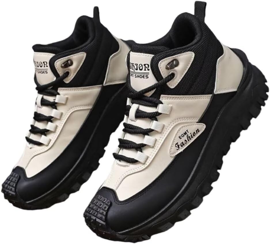 

Мужские походные ботинки - водонепроницаемые, с противоскользящей подошвой, устойчивые к проколам и раздавливанию, с широким носком и поддержкой свода стопы Canopycasa, белый