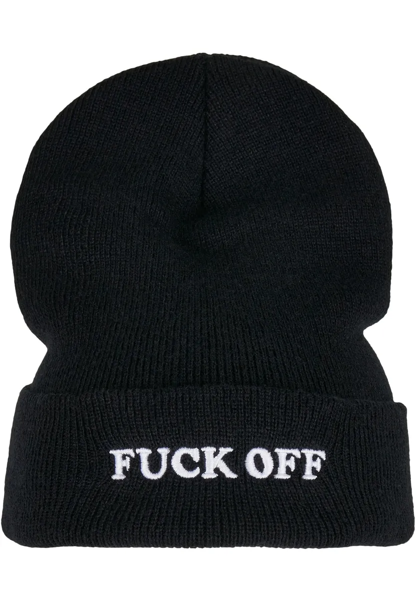 

Шапка MisterTee "MisterTee Unisex Fuck Off Beanie" (1 шт.), белый