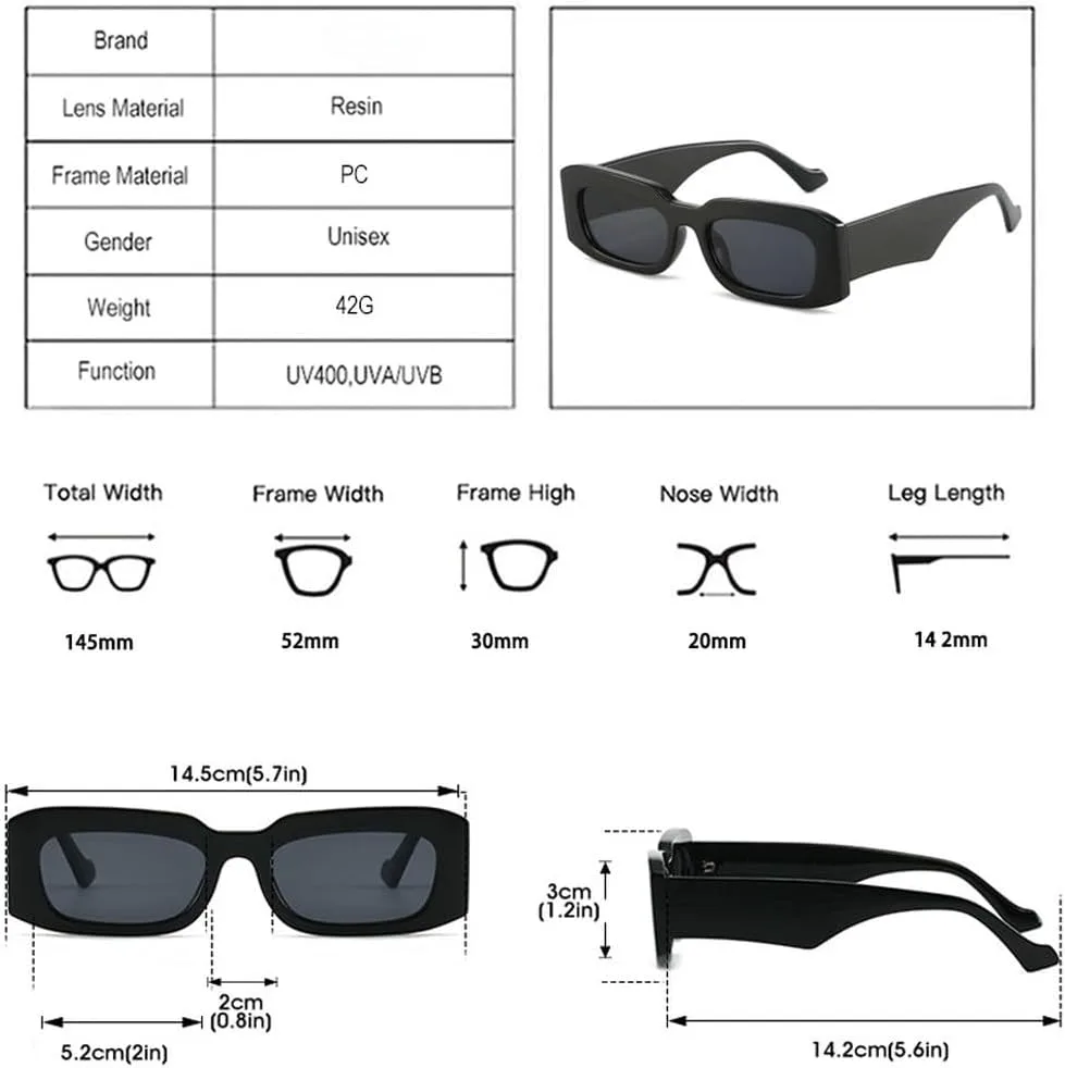 

Модные квадратные женские солнцезащитные очки с градиентным покрытием UV400, ретро-очки из гелевой ткани, трендовые мужские солнцезащитные очки SKFGNX, Black Gray