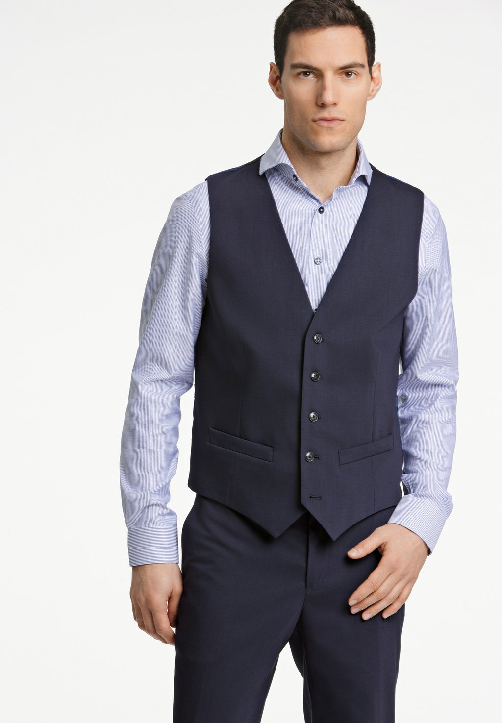 

Жилет TECHNICAL STRETCH - Suit waistcoat Lindbergh, темно-синий
