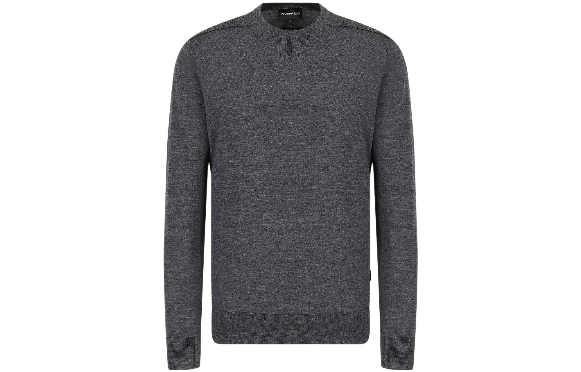

Свитер мужской серый EMPORIO ARMANI