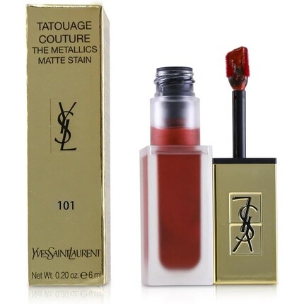 

Tatouage Couture The Metallics 101 Chrome Red Clash 6мл Yves Saint Laurent