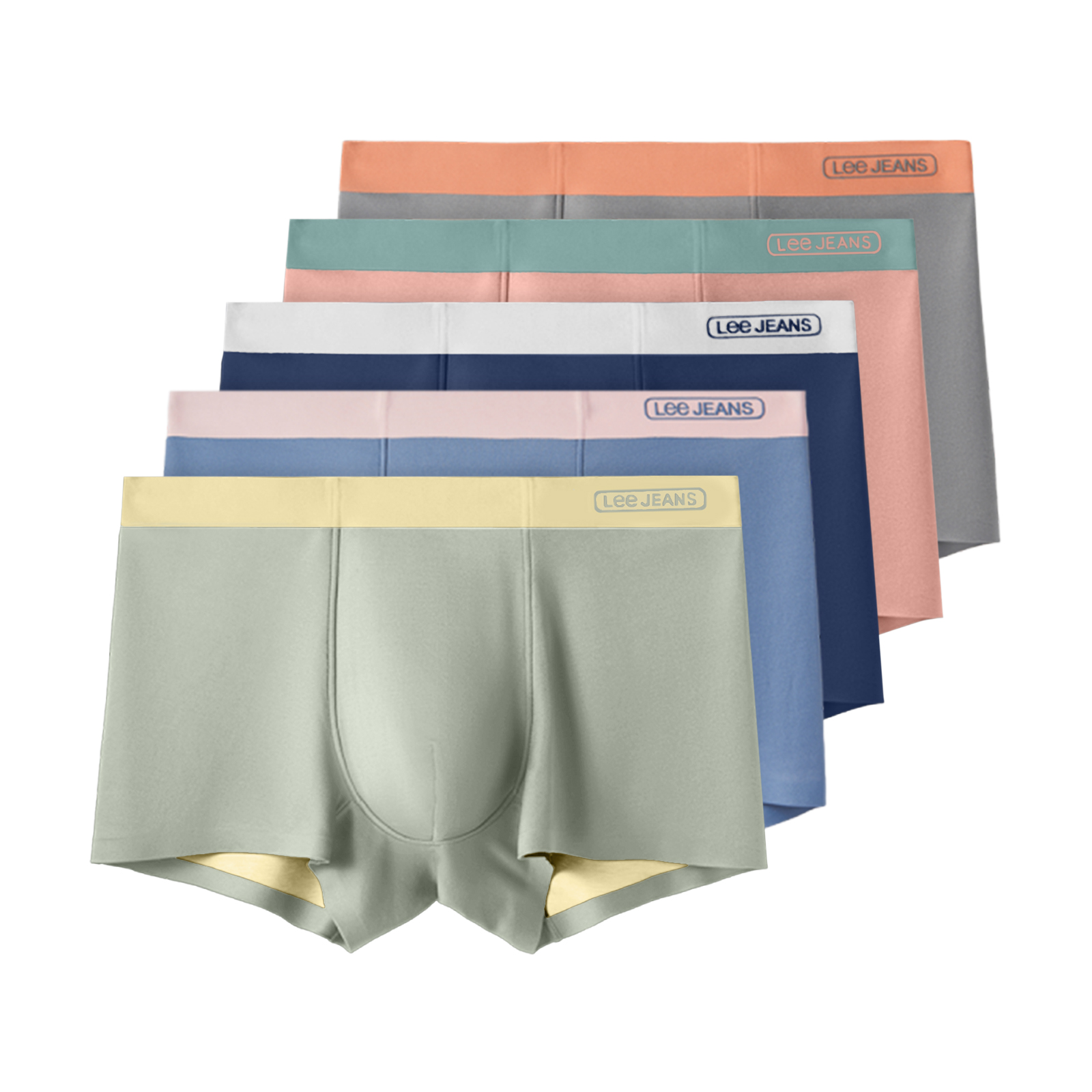 

Sunset 4.0 трусы мужские 5 штук Lee, желтый