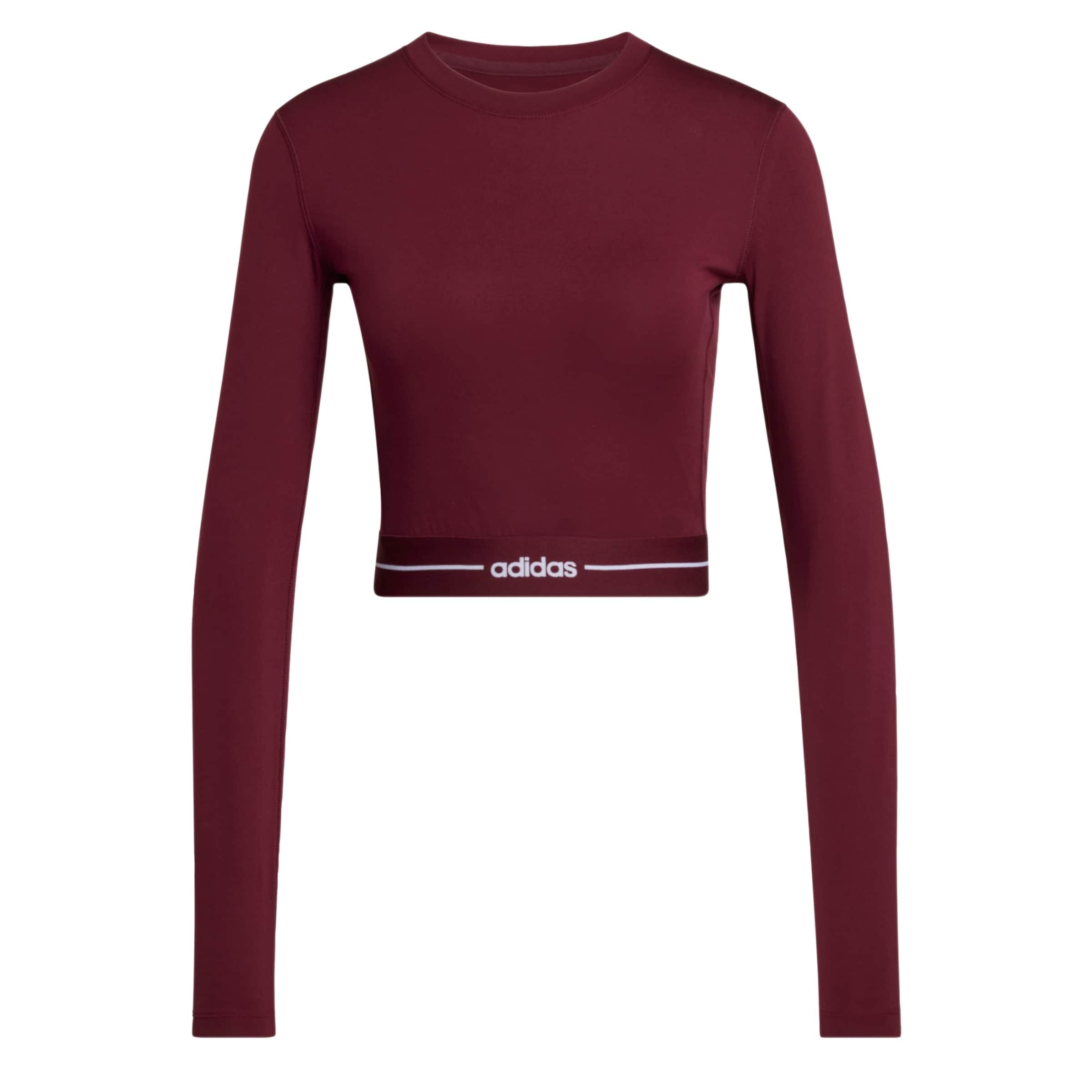 

Adidas Performance Футболка Performance 'Hyperglam' в цвете Wine Red