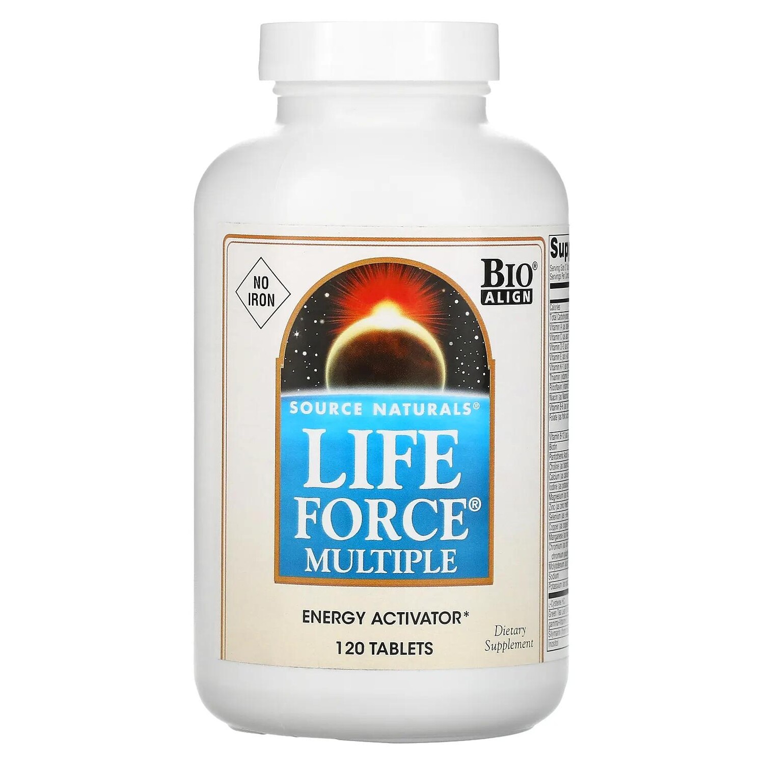 

Source Naturals Life Force Multiple без железа 120 таблеток
