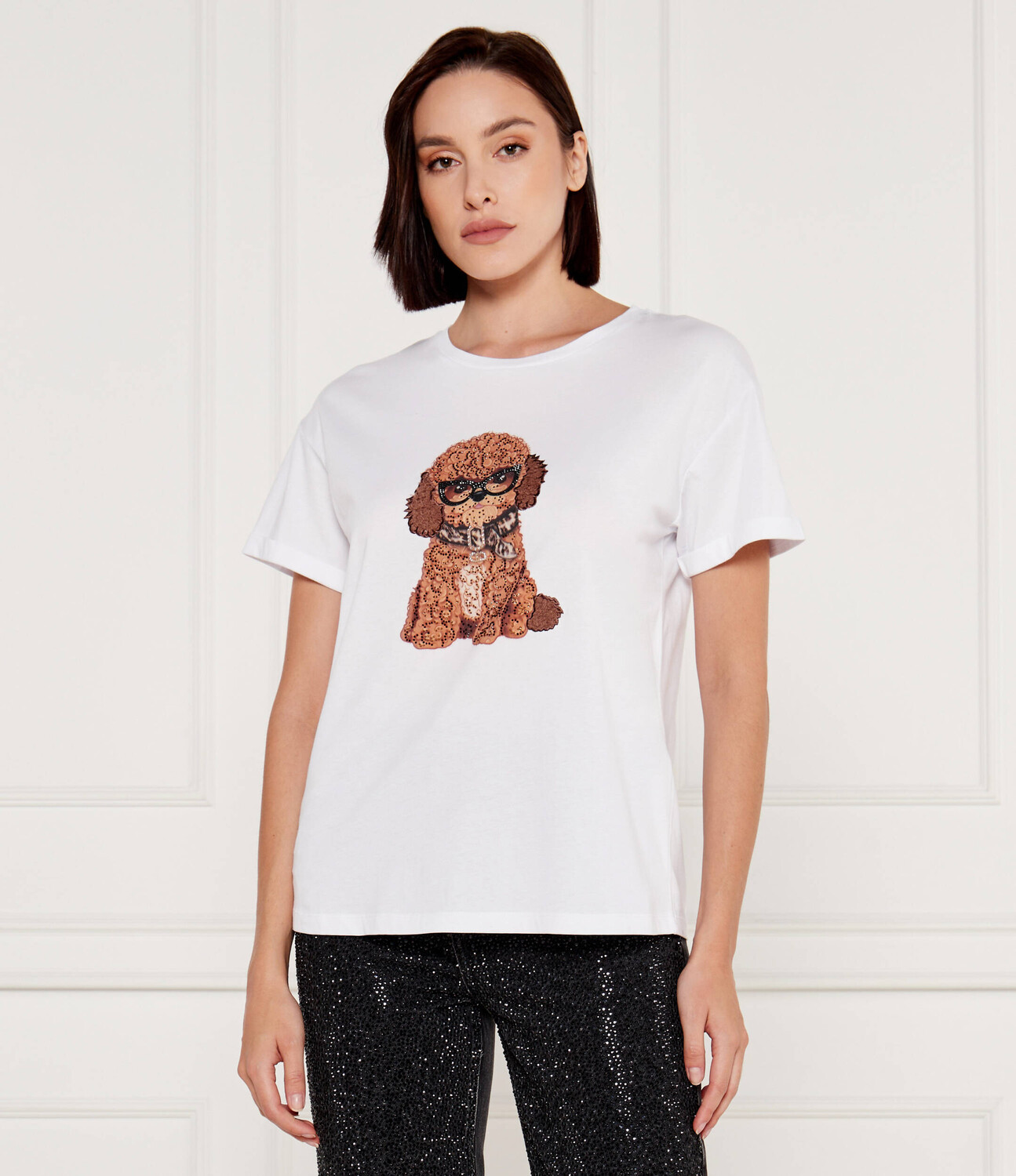 

Футболка Liu Jo Regular Fit, белый