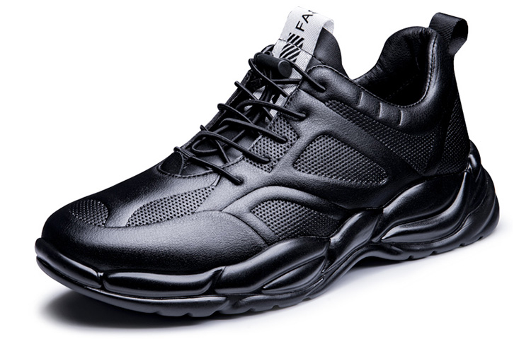 

SULEGAO Мужские черные кеды на низком ходу, цвет Black (Flat)