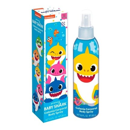 Unbekannt Baby Shark Eau De Cologne Spray 200ml — фото 2