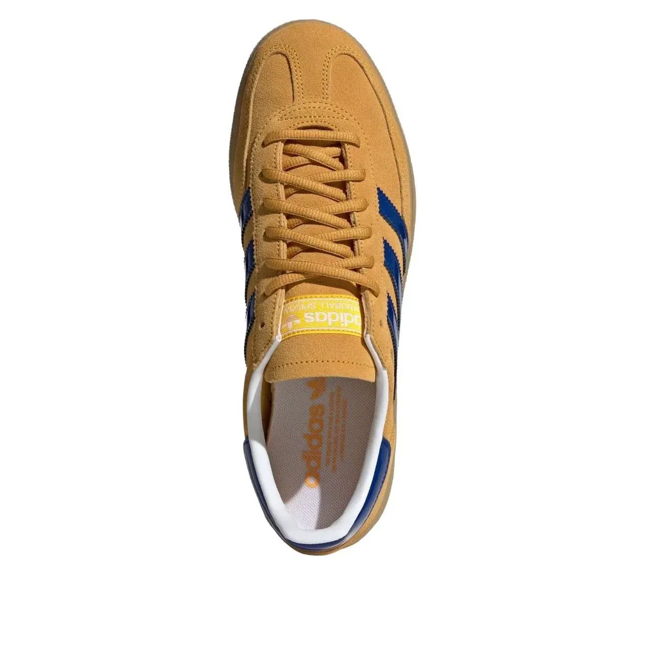 Кроссовки Adidas Handball Spezial 'Crew Yellow Collegiate Royal' KK4233, желтый — фото 2