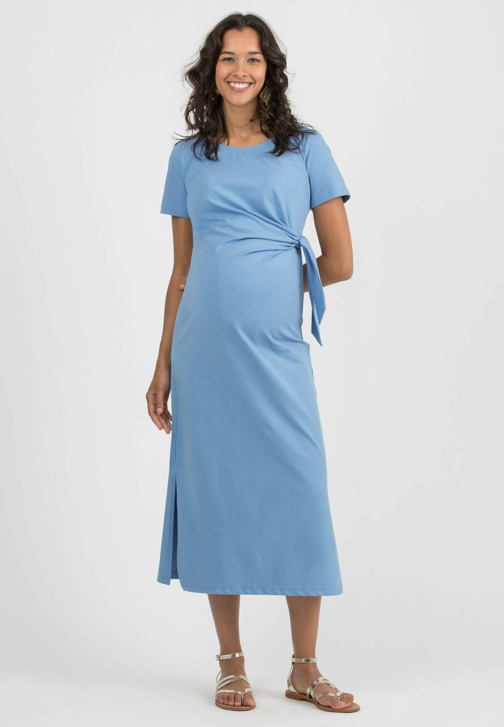 

Платье из джерси ATTESA Attesa Maternity, синий