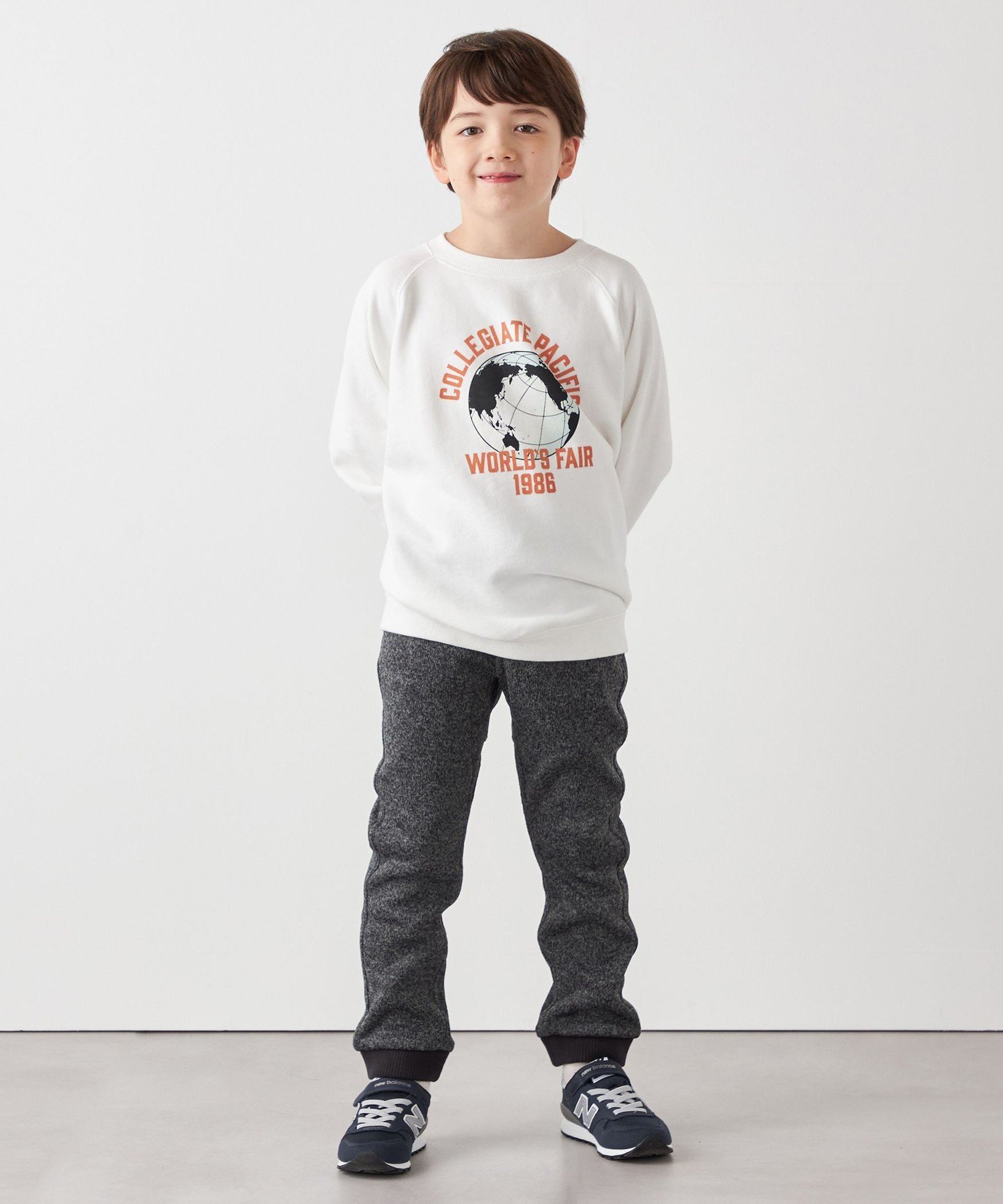 Collegiate Pacific: Толстовка с принтом и вышивкой, пригодная для машинной стирки SHIPS any, White — фото 2