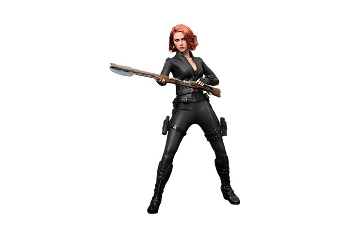

1 6 Black Widow Mms 178 The Avengers Фигурки 30см Hot Toys, черный Widow can do it