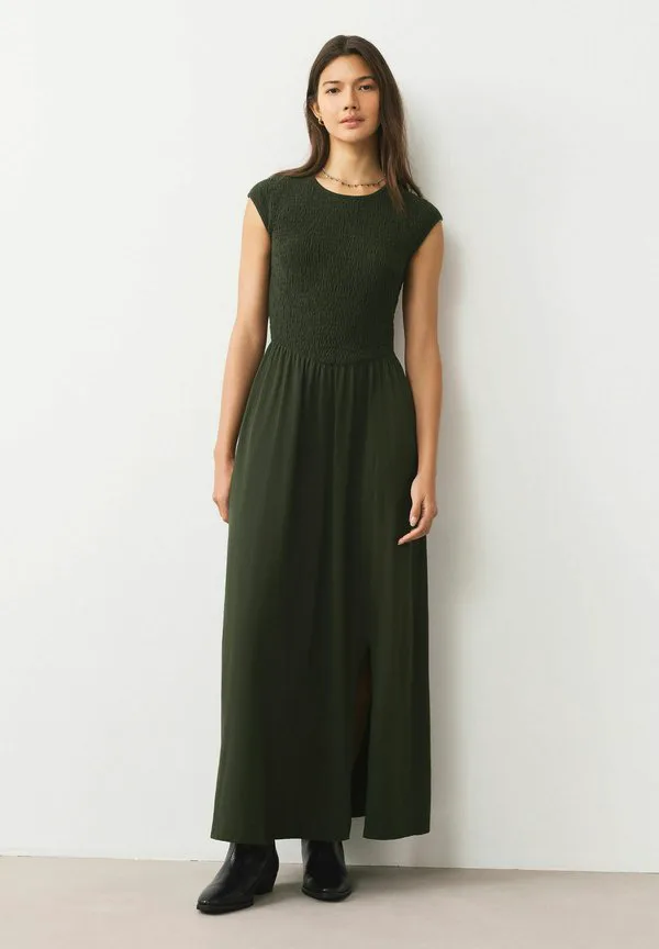Платье макси Next, Khaki Green