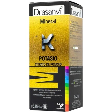 

Минерал Цитрато Калий 90 таблеток, Drasanvi