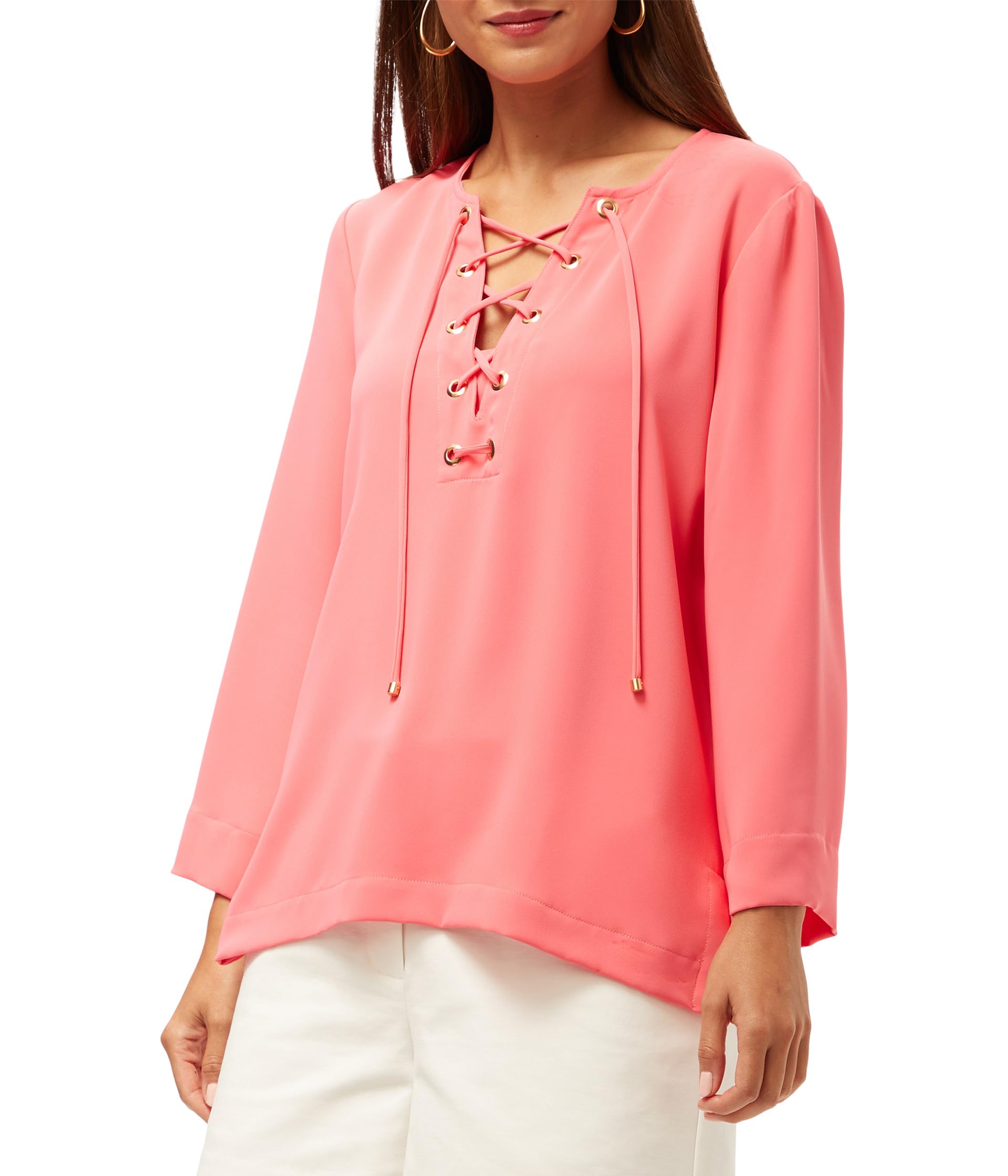 

Топ Trina Turk Catamaran Top, цвет Coral Crush