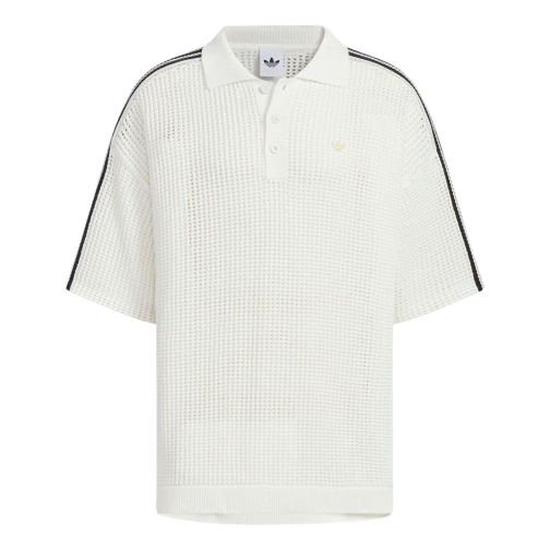 

Футболка-поло Adidas с коротким рукавом, белая