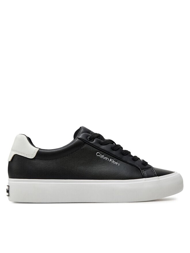 

Кроссовки Vulcanized Lace Up Lth Calvin Klein, черный