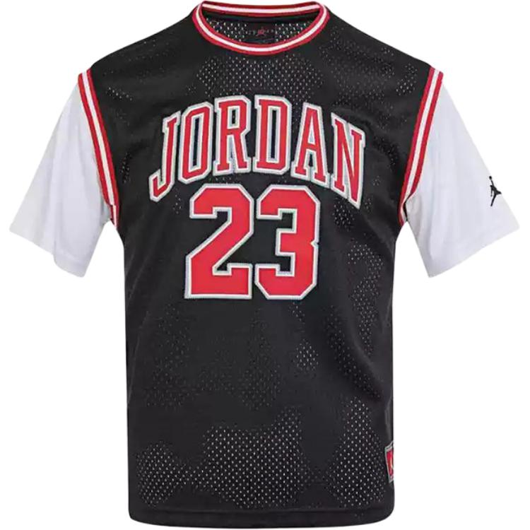 

Детская футболка Jordan, черный/красный
