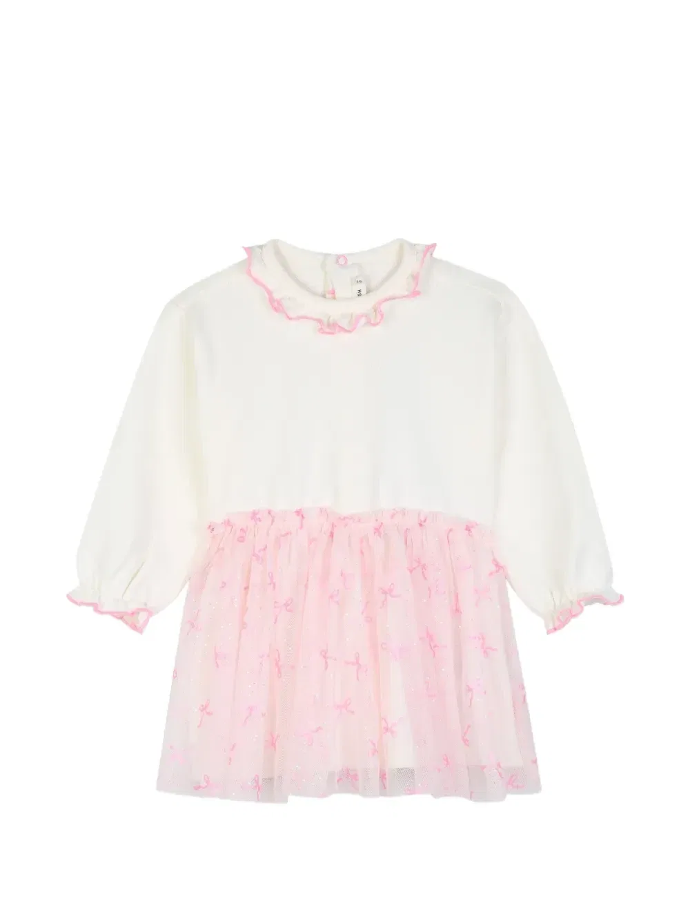 Платье с оборками Billieblush, белый