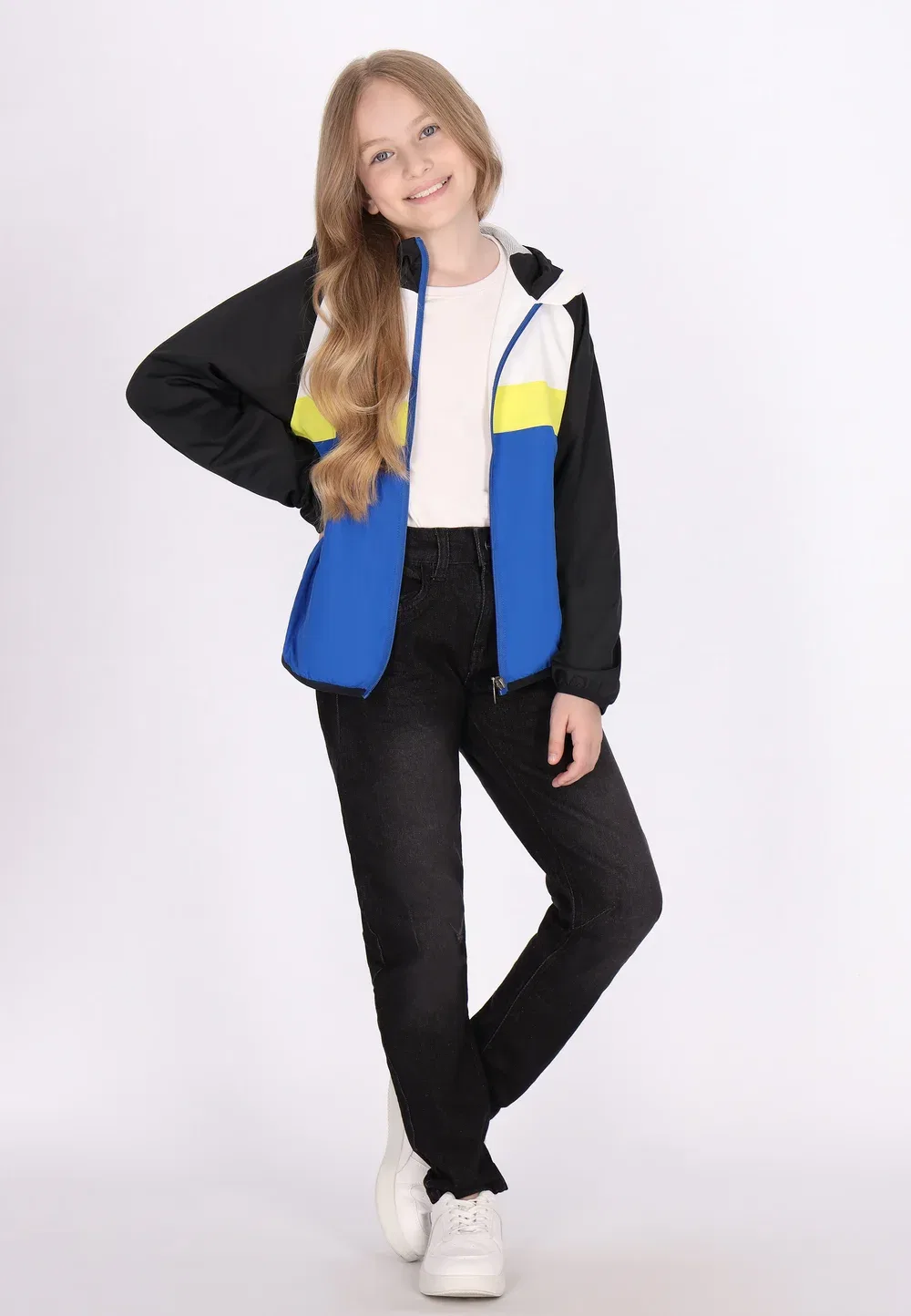 Легкая куртка Mymo Athlsr, Königsblau Colorblock