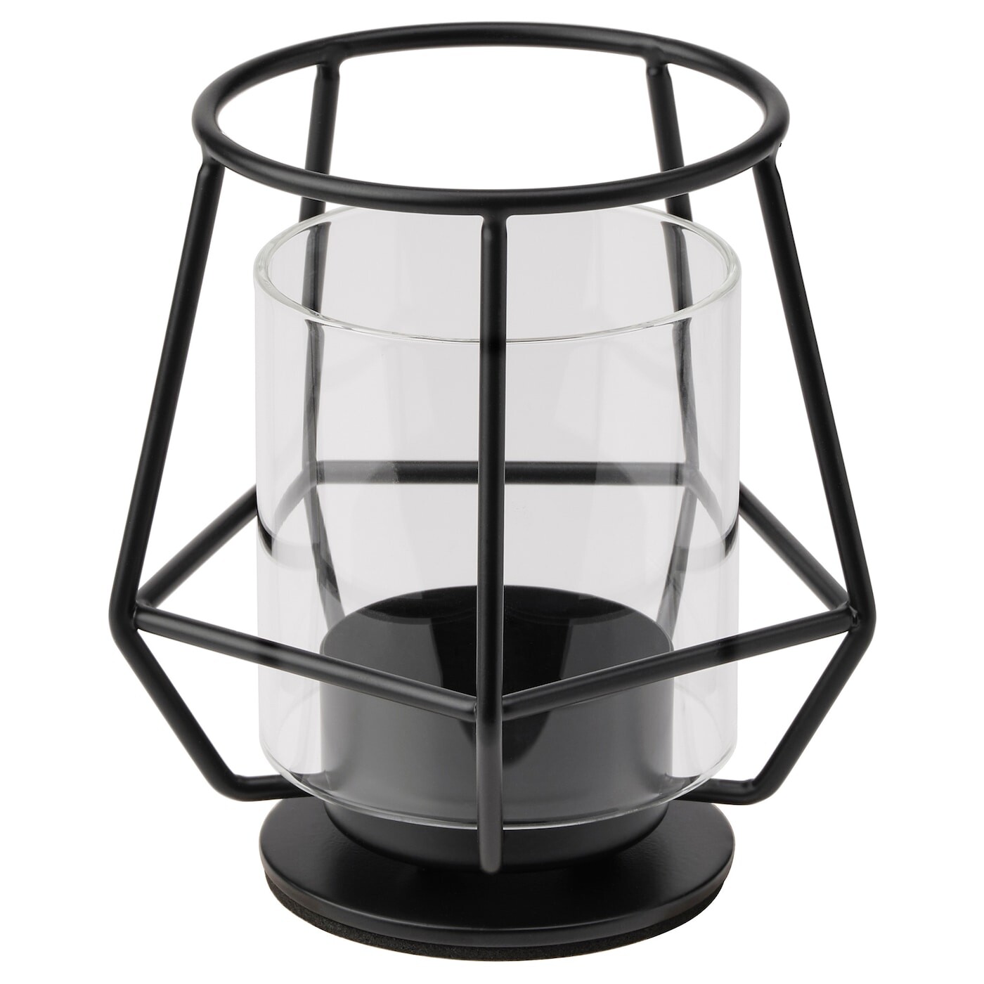 

Чашка PÄRLBAND Tealight, черная, 10 см IKEA