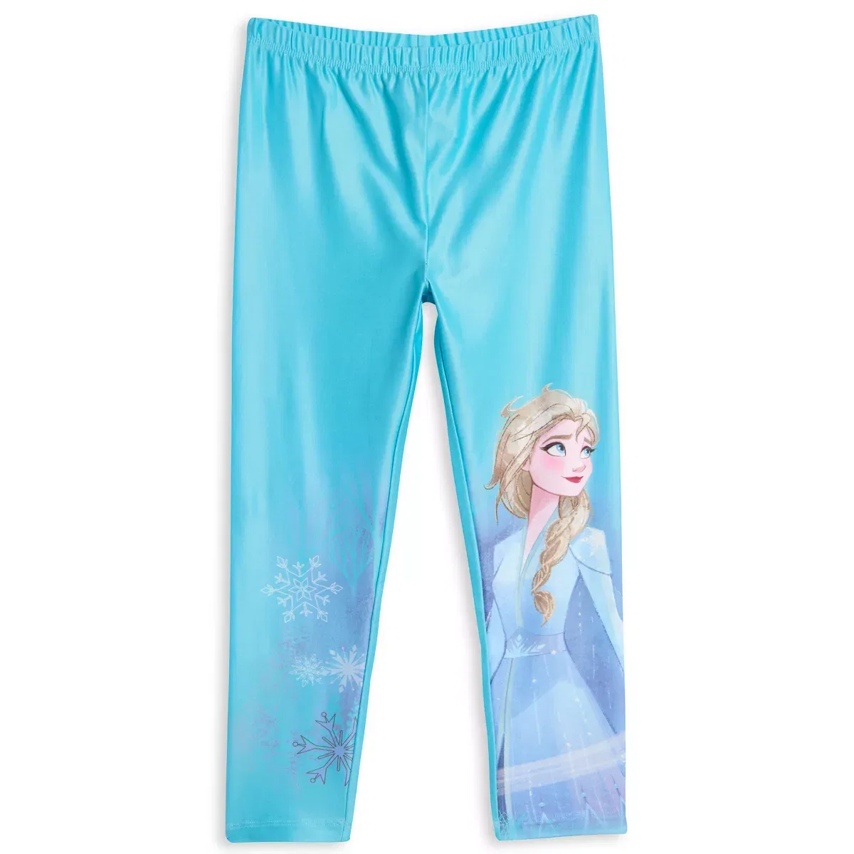 Детские леггинсы для девочек с принтом Disney Frozen 3 Pack Leggings Little Kid to Big Kid Disney, Frozen — фото 3