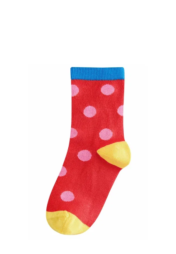 Носки с полосками и пятнами Rich stripe and spot anlke 5 pack Next, Multi Colour, мультиколор — фото 2