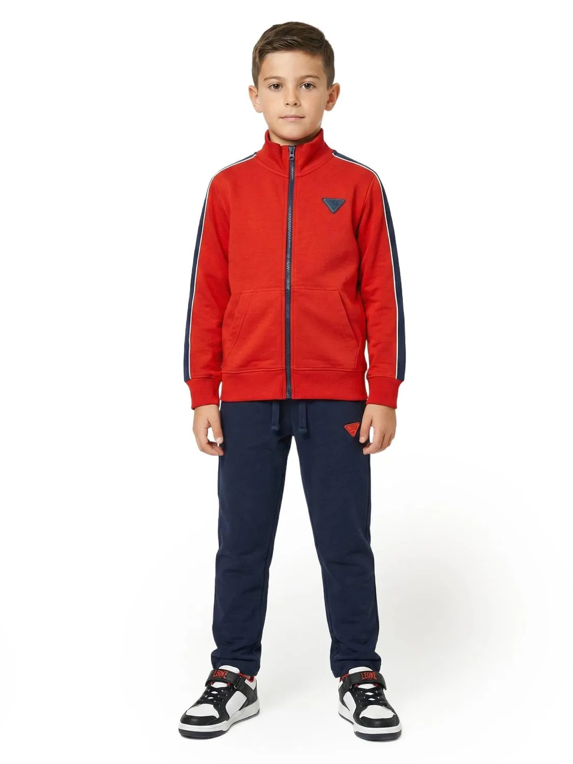 Детский спортивный костюм для мальчиков HJ Sporting Leone 1947 Apparel, Rot Blau — фото 3