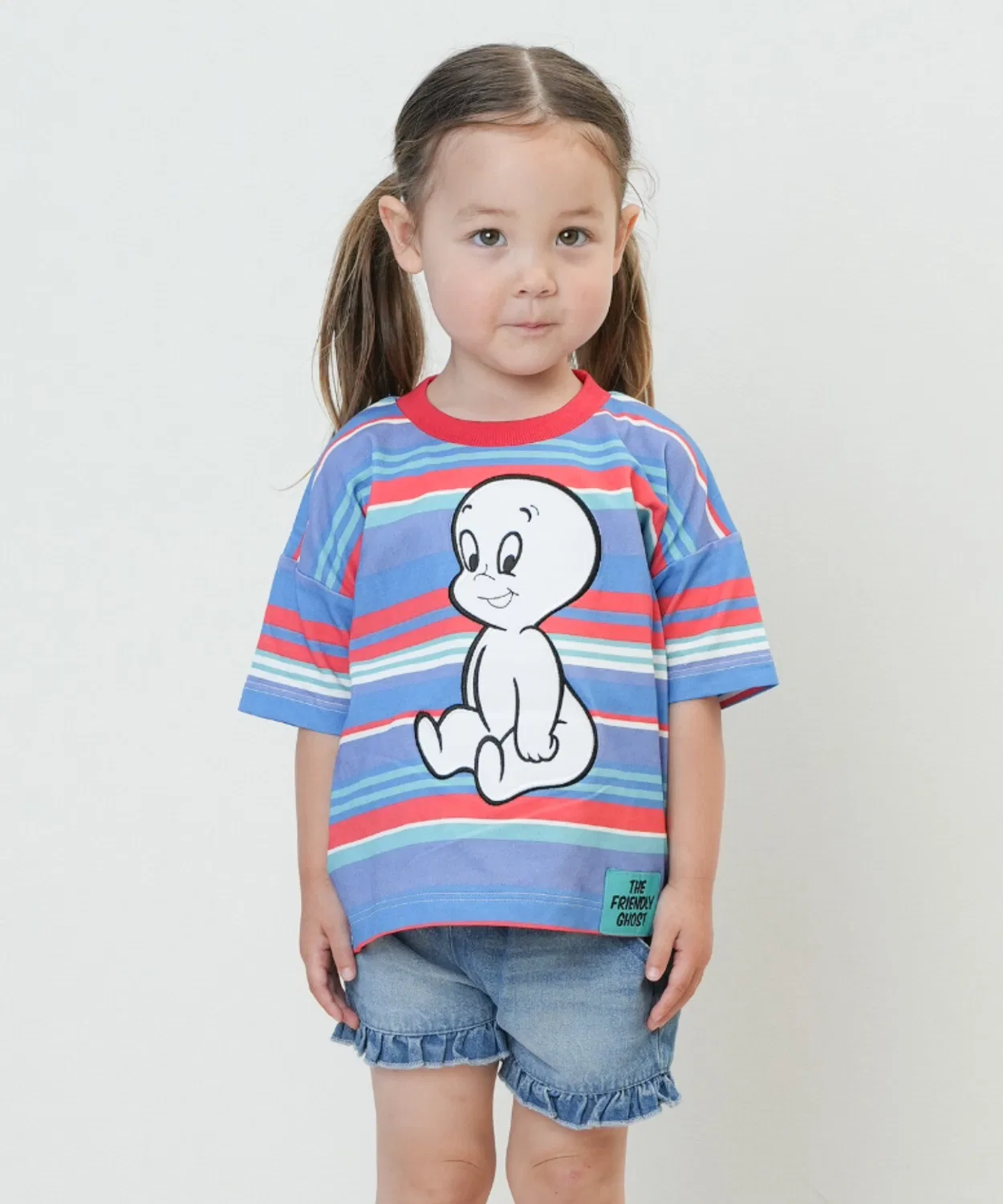 Детская футболка с длинным рукавомCasper Multi Border Toys"R"Us/Babies"R"Us, Purple — фото 2