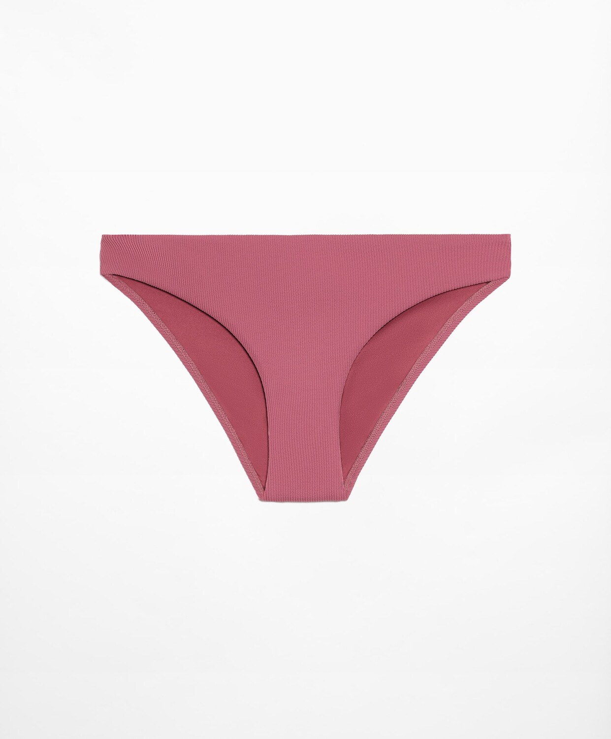 

Трусы бикини Oysho Rib Classic, темно-розовый