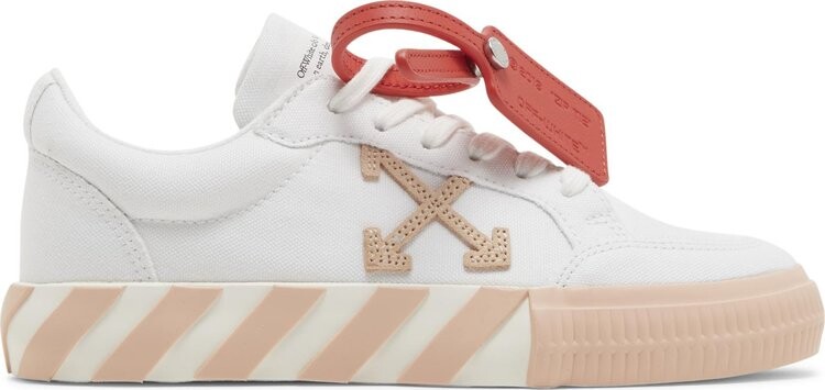

Кроссовки Off-White Wmns Vulc Sneaker White Powder Pink, белый