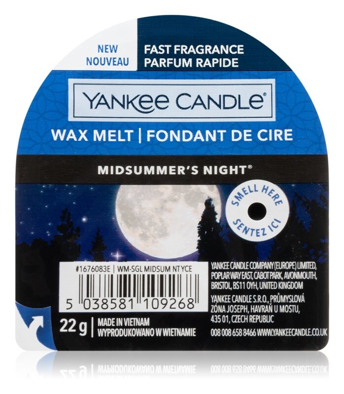 

Ароматизированный воск Yankee Candle Midsummer´s Night