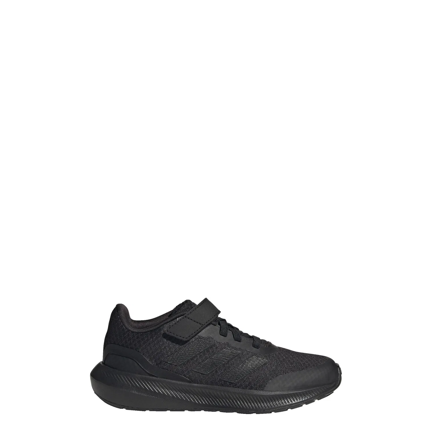 Детские кроссовки с эластичными шнурками и липучкой RunFalcon 3.0 Elastic Lace Top Strap Adidas, Schwarz