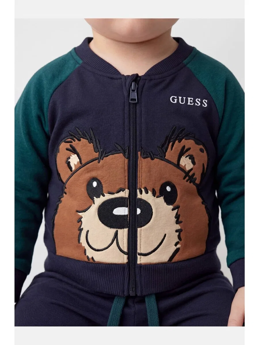 Спортивный костюм GUESS темно-синего цвета — фото 4