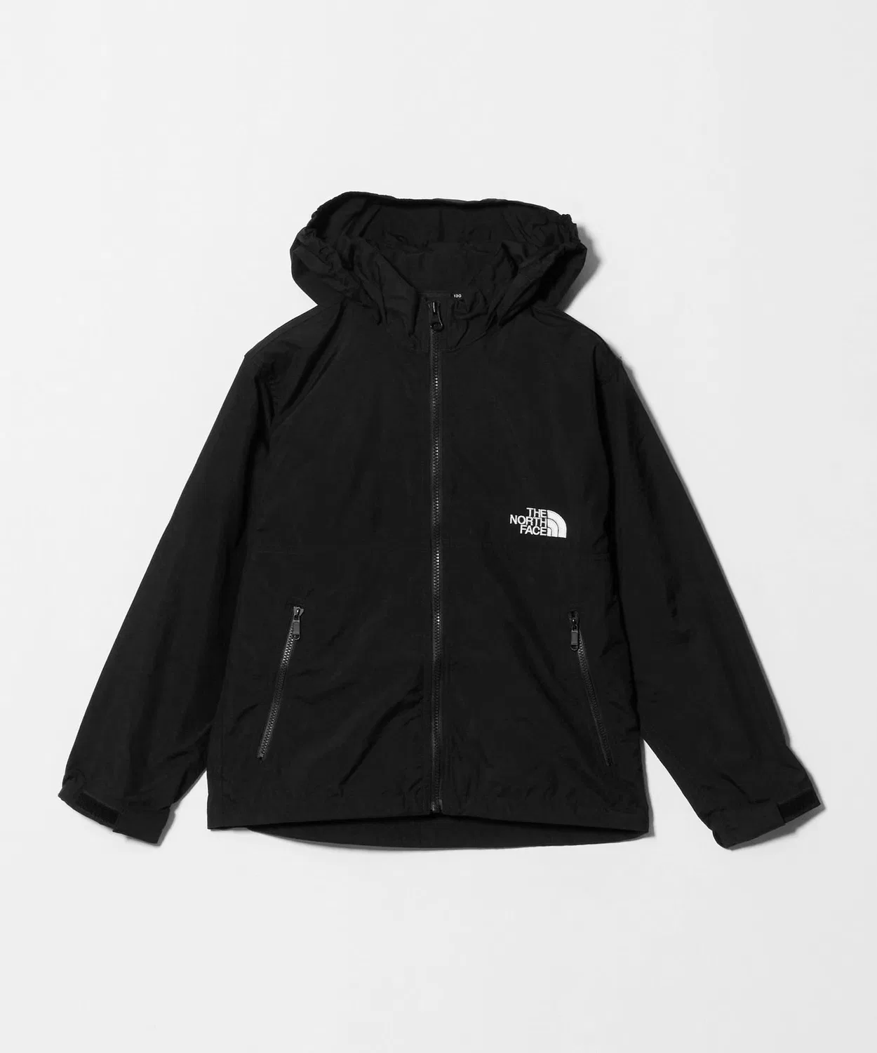 Детская куртка-ветровка с длинным рукавом съемным капюшоном THE NORTH FACE, Black