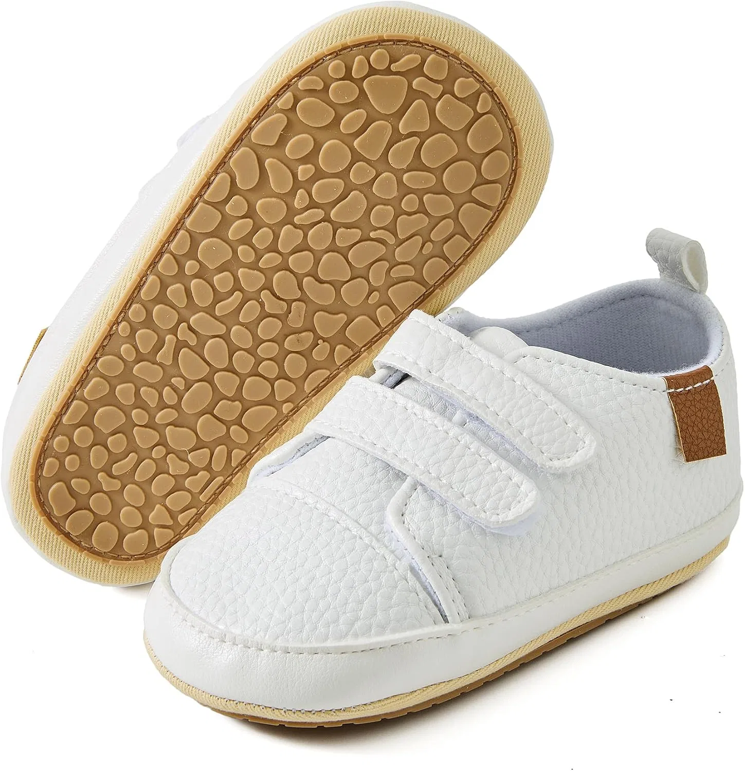 Детские кроссовки для девочек с высоким верхом JOYEBUY, White — фото 4