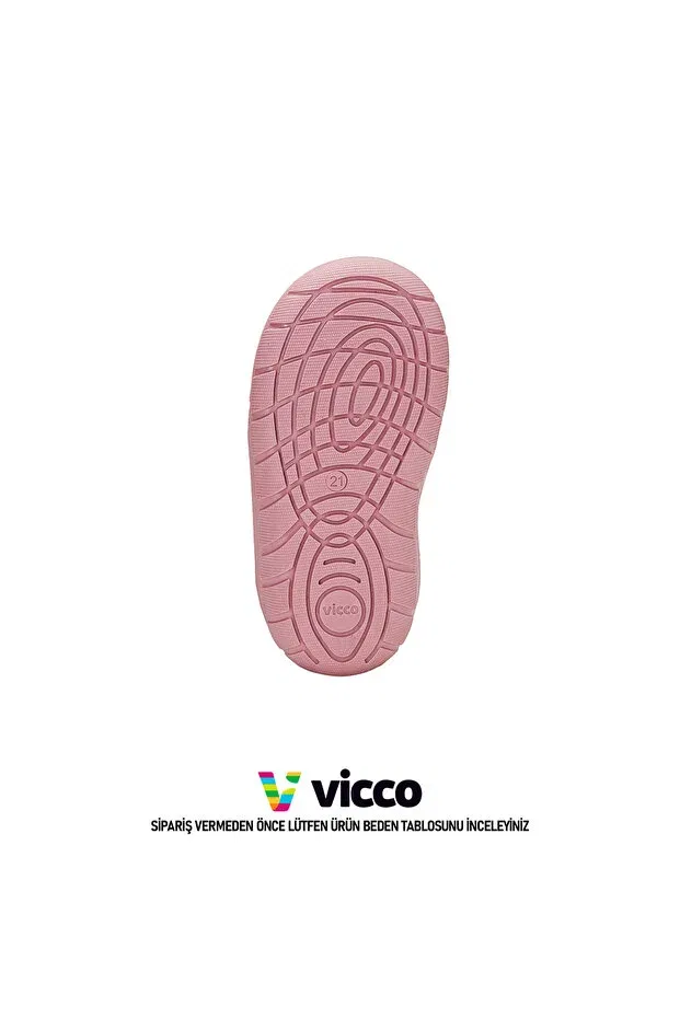 Детские тапочки для девочек с ортопедической стелькой Vicco, Pink — фото 4