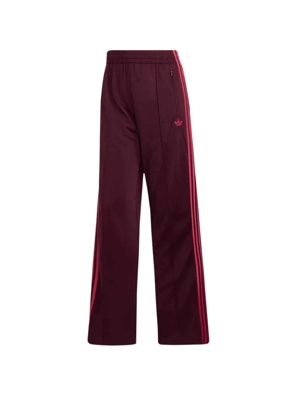 Спортивные брюки Firebird с вышитым логотипом и боковыми полосками Adidas, фиолетовый