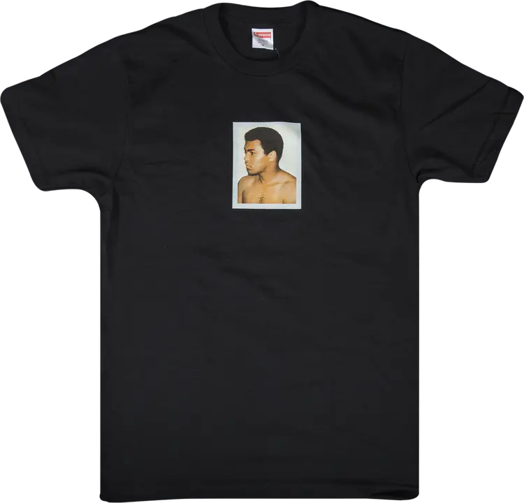 

Футболка Supreme Ali x Warhol T-Shirt 'Black', черный